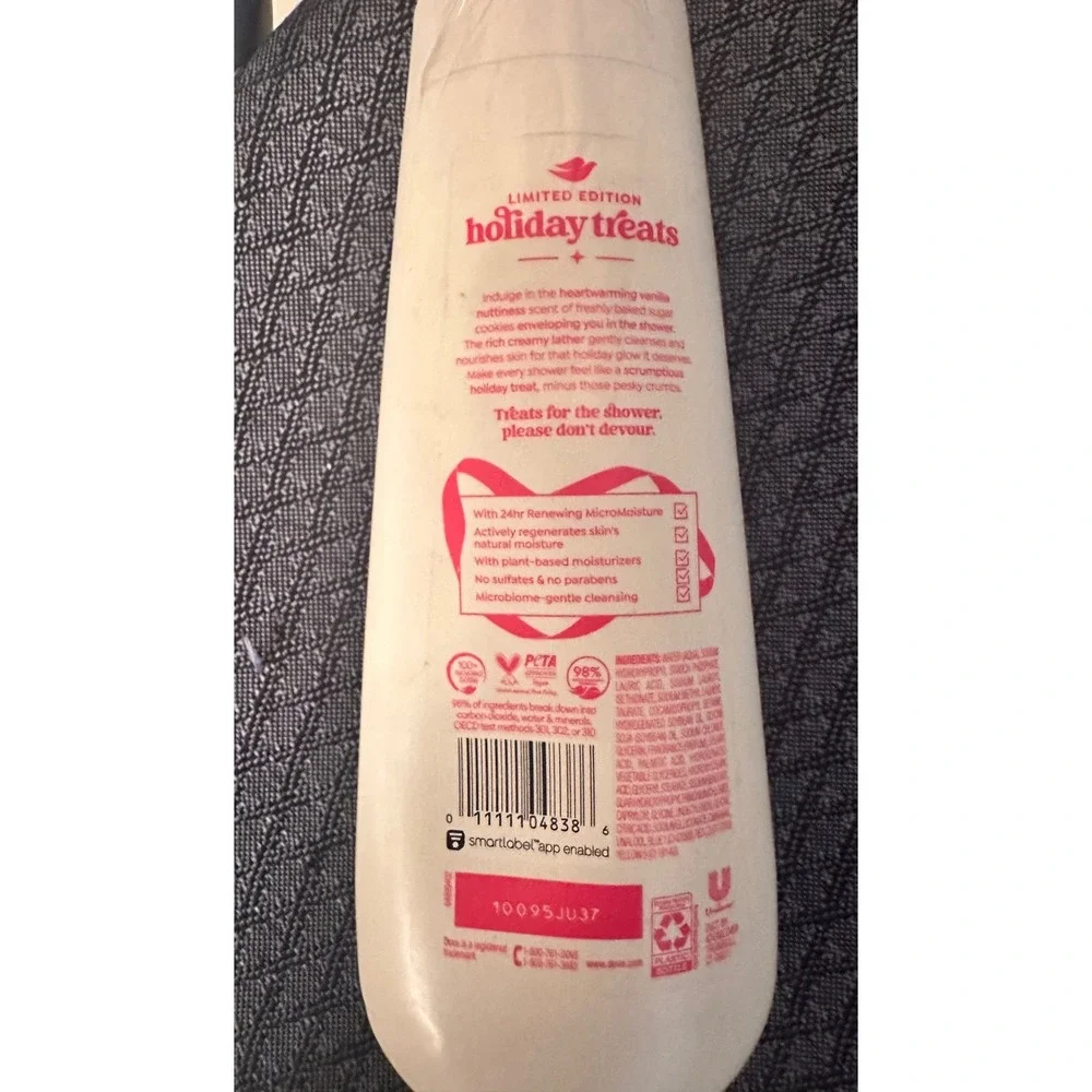 Dove Sugar Cookie Sprinkle Limited Edition Nourishing Body Wash 20 fl oz Holiday